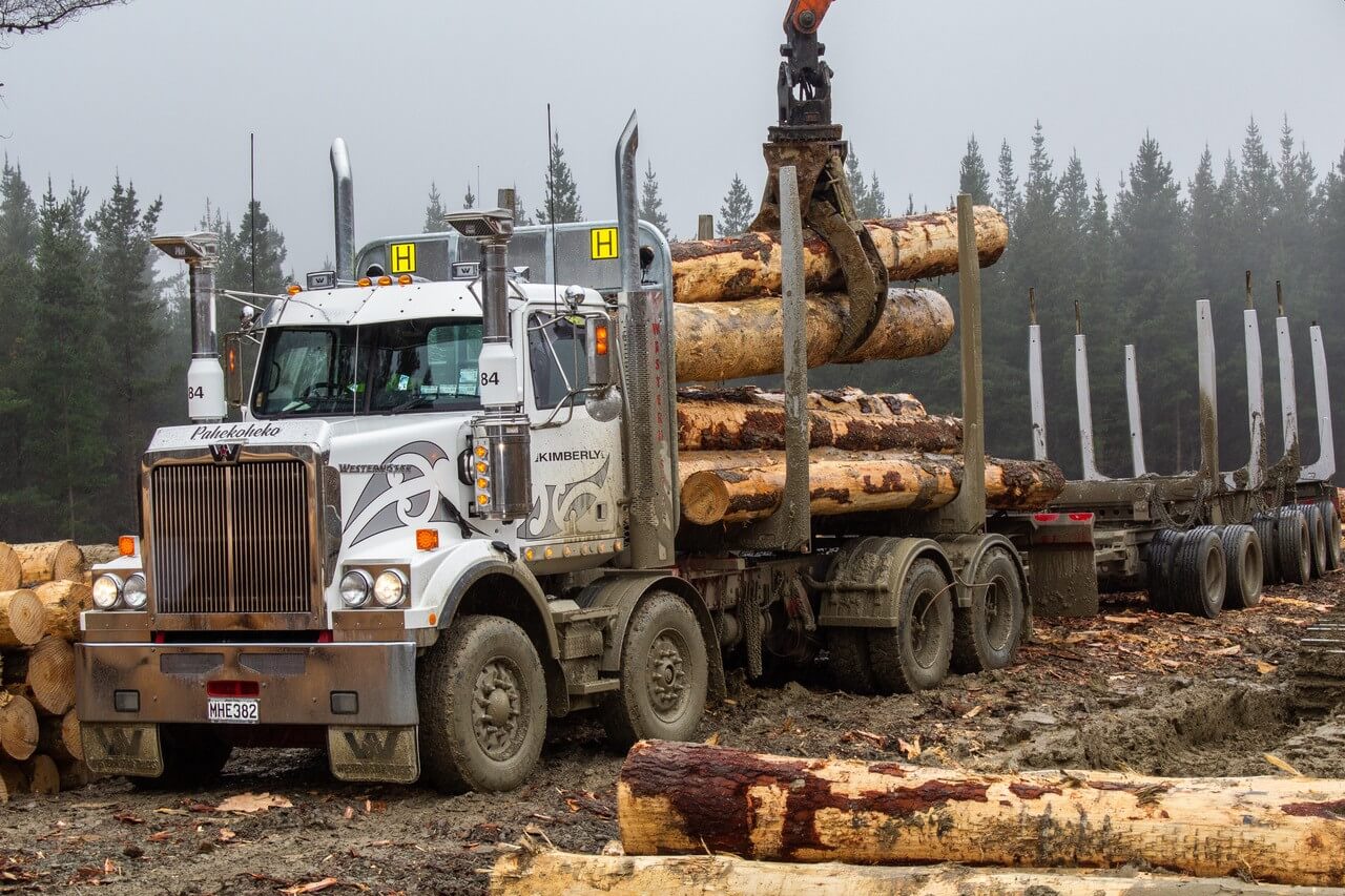 Mills-Tui log truck set up Western Star 02